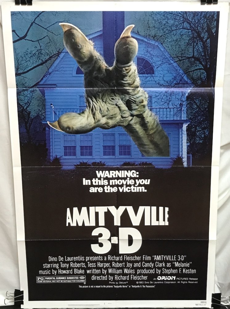 Amityville 3D (1983) Onesheet Poster
